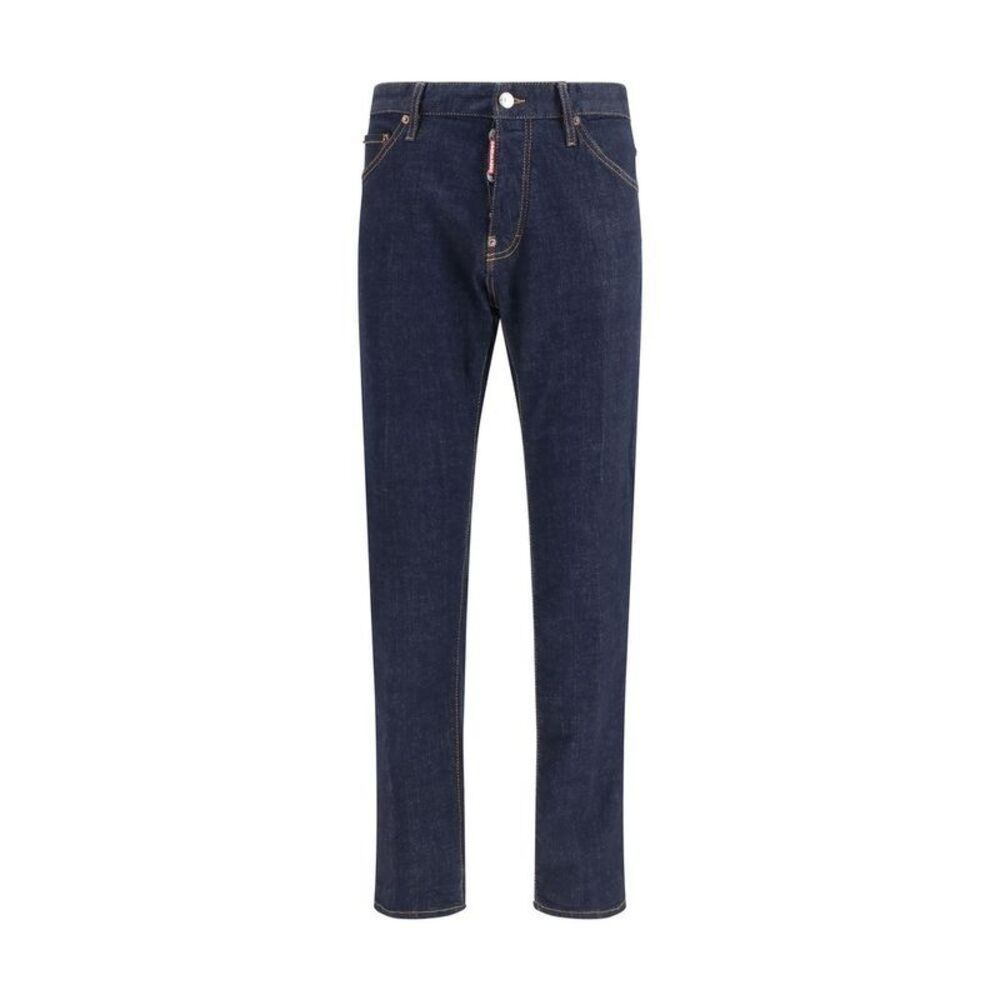 Dsquared² Cotton Jeans Denim Men Blue Bottoms